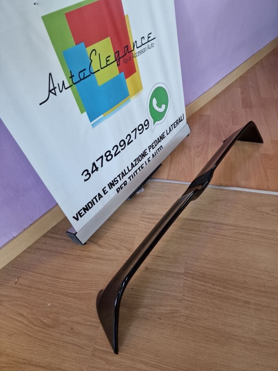 SPOILER SUITABLE FOR VW GOLF 5 OETTINGER GLOSSY BLACK SPORTY LOOK