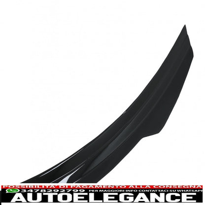 additional lip extension for roof spoiler suitable for mercedes a-class w176 (2012-2018) w177 (2018-up) gla suv x156 (2014-2019) h247 (2020-up) piano black