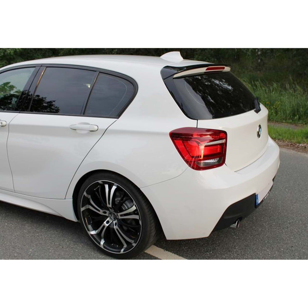 SPOILER ADATTO PER BMW SERIE 1 F20 F21 2011-2019 LOOK MSPORT + DEFLETTORI