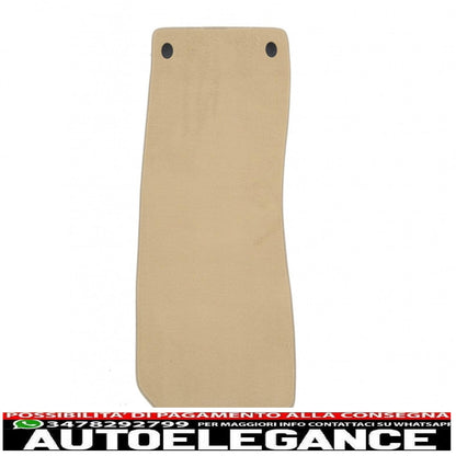 Beige floor mat suitable for mercedes e-class (w211) e220-e500 03/2002-02/2009, t-modell 03/2003-10/2009