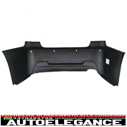 rear bumper suitable for bmw 3 series e92 e93 cabrio coupe (2006-2013) pre lci lci m-technik design