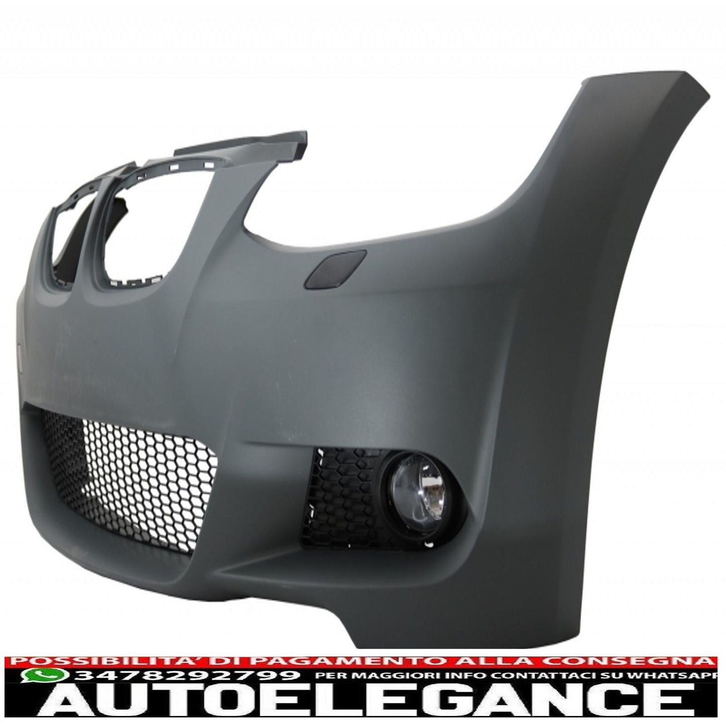 front bumper suitable for bmw 3 series e92 e93 (2006-2009) with bumper splitter spoiler non-lci coupe cabrio m-technik look