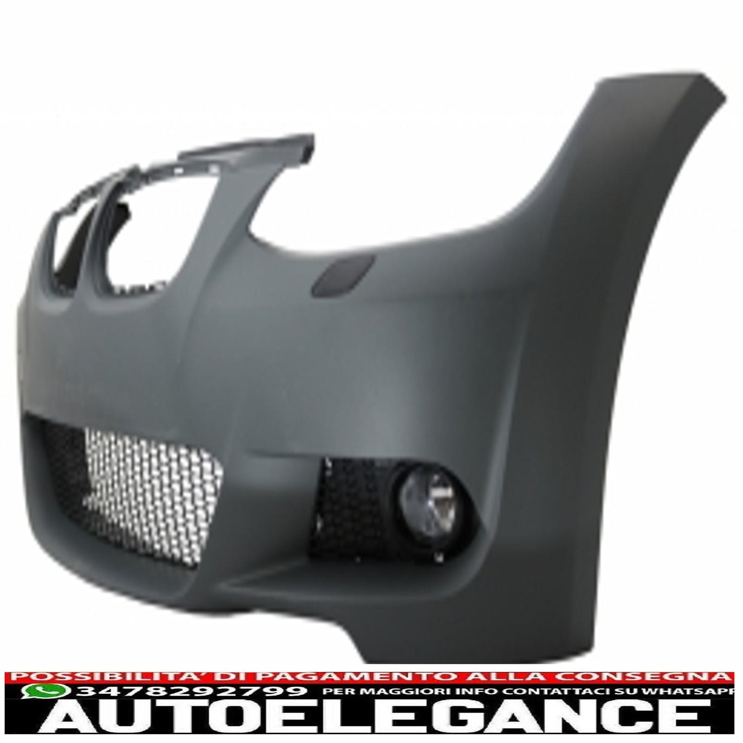 paraurti anteriore con minigonne laterali adatto per bmw serie 3 e92 coupe e93 cabrio non-lci (2006-2009) m-technik look