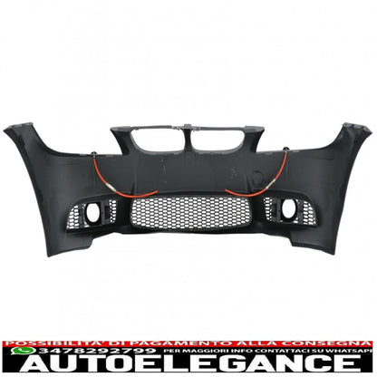 paraurti anteriore adatto per bmw serie 3 e90 e91 touring lci facelift (2008-2011) design m3 senza fendinebbia