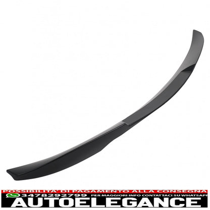 trunk spoiler suitable for bmw 4 series gran coupe f36 (2014-2019) m4 design black