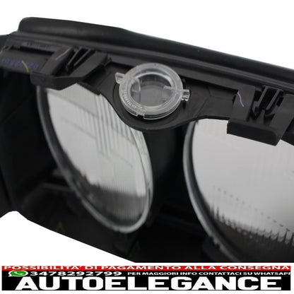 Headlight glass lens replacement suitable for BMW 5 series e39 pre facelift (1996-2000) left side
