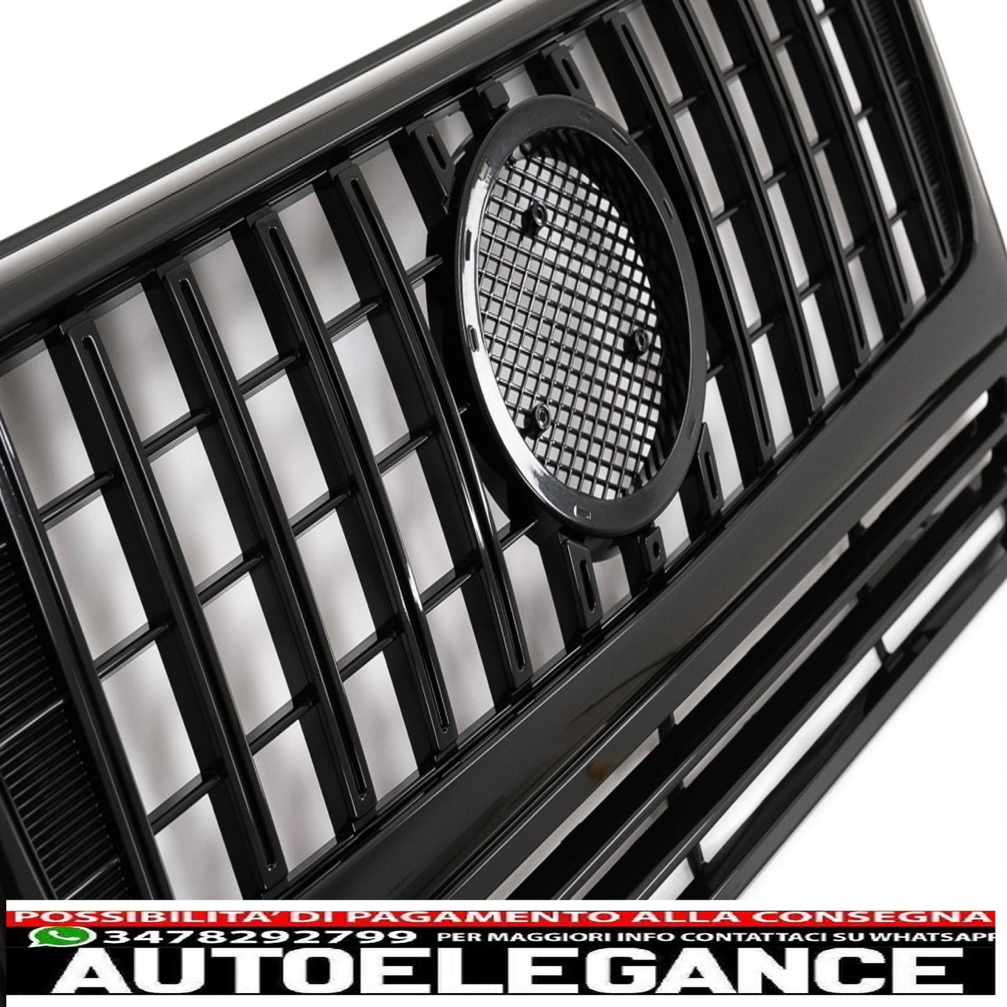 front grille suitable for mercedes g-class w463 (2002-2017) new design g63 gt-r panamericana