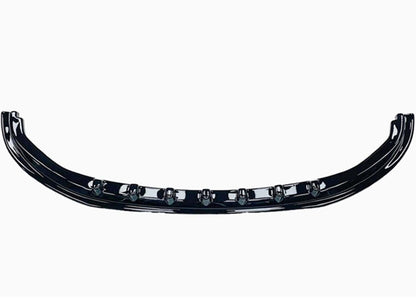 SPLITTER ANTERIORE ADATTO PER VW TRANSPORTER T6.2 2020+ NERO LOOK SPORTIVO