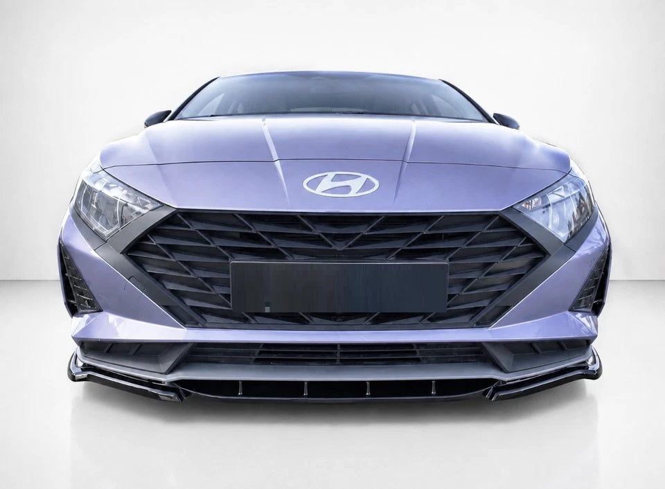 👉Splitter Anteriore per Hyundai i20 MK3 Facelift (2023-) – ABS Nero Lucido👈