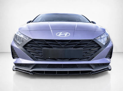 👉Splitter Anteriore per Hyundai i20 MK3 Facelift (2023-) – ABS Nero Lucido👈