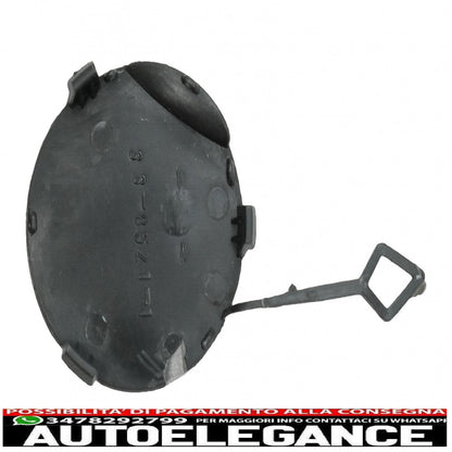 copertura gancio traino adatta solo per bmw serie 3 f30 (2011-2019) paraurti posteriore evo design AUTOELEGANCERICAMBI