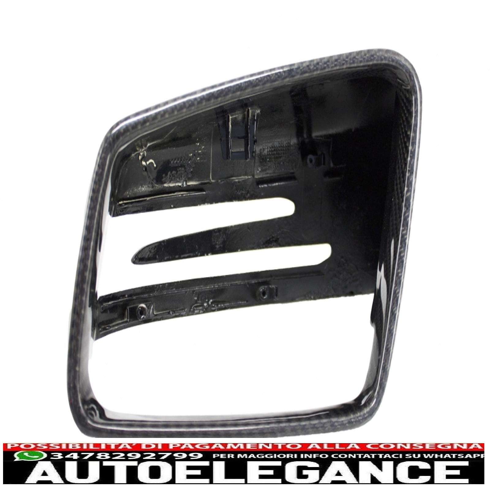 Copri specchietti adatti per mercedes w176 w246 w204 c204 s204 w117 c117 x117 w218 c218 facelift w212 s212 w207 a207 x156 x204 w221 vera fibra di carbonio AUTOELEGANCERICAMBI