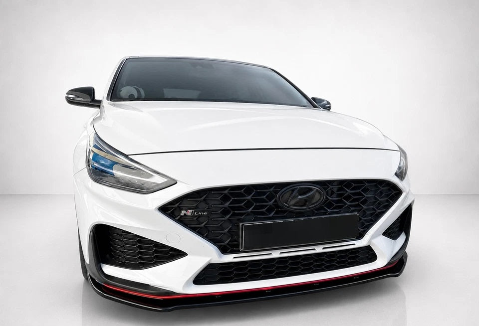 👉SPLITTER ANTERIORE HYUNDAI I30 N N-LINE FACELIFT 2020+ NERO LUCIDO👈