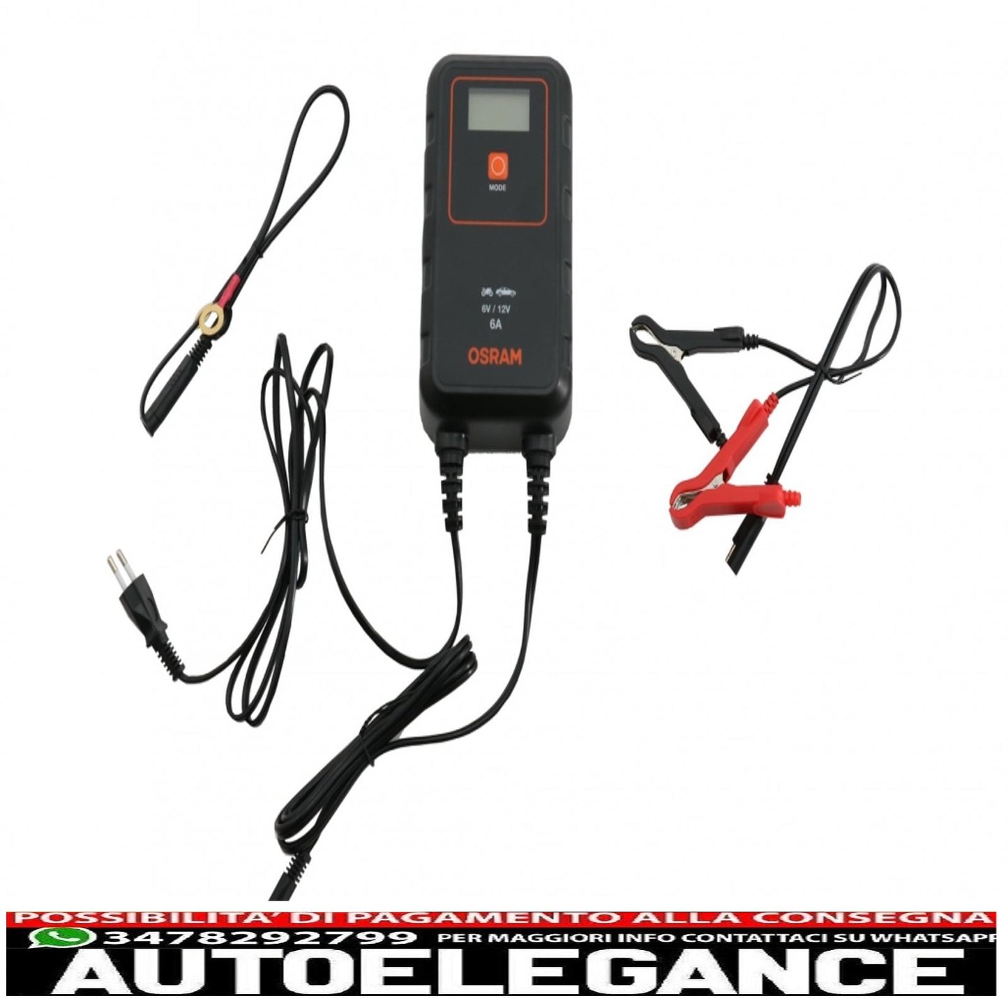 caricabatterie osram 906 oebcs906 AUTOELEGANCERICAMBI