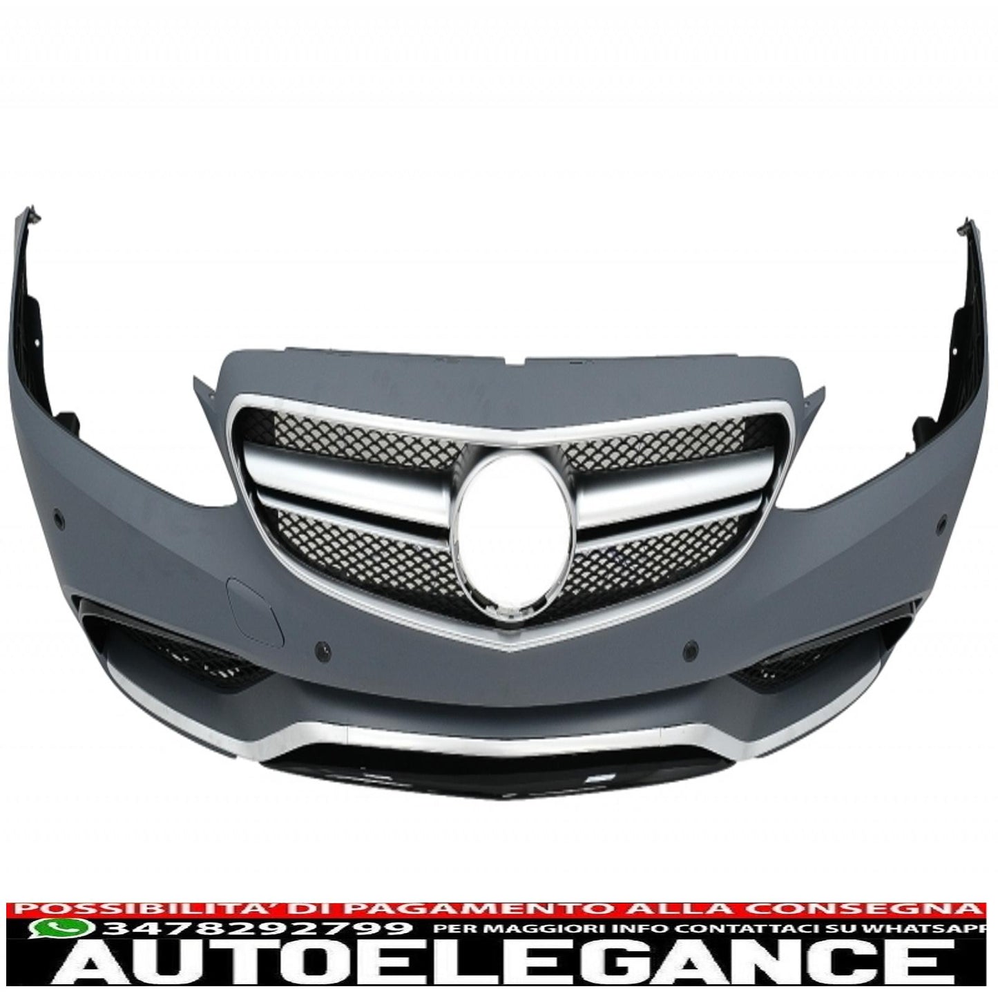 complete body kit with exhaust tips suitable for mercedes e-class w212 facelift (2013-2016) design e63
