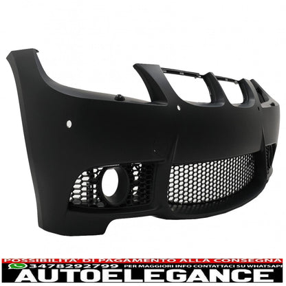 paraurti anteriore adatto per bmw serie 3 e90 berlina e91 touring (2004-2008) non lci m3 design sra pdc