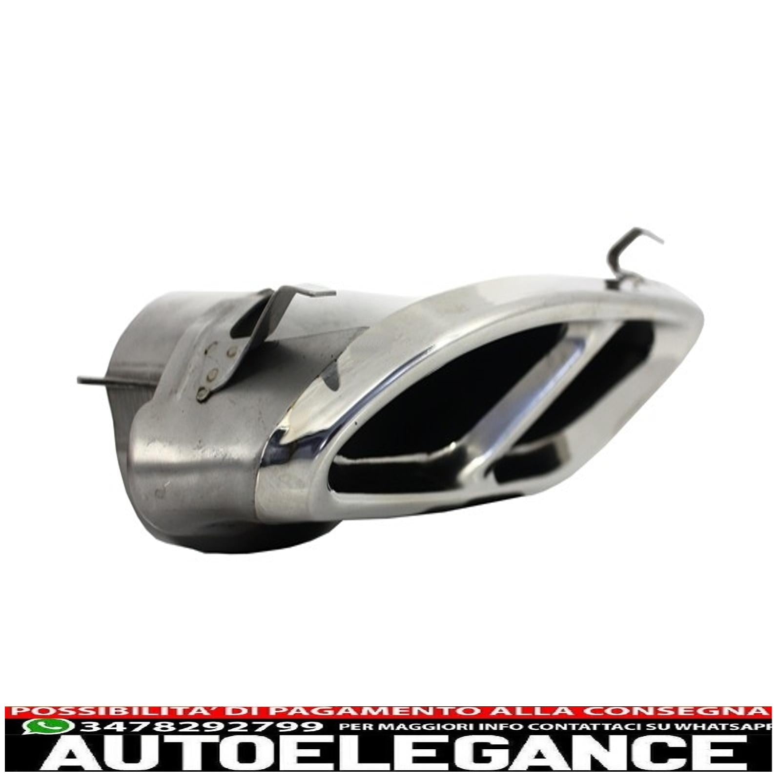 Consigli per silenziatore di scarico adatti per mercedes glc 45 x253 c253 gle suv w166 coupe c292 450 classe c w205 c43 sport design AUTOELEGANCERICAMBI