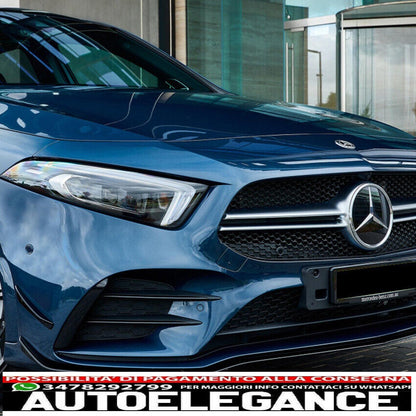 front spoiler front spoiler suitable for mercedes w177 a-class amg line + a35 - show original titleoriginal textfrontspoiler front spoiler fits for mercedes w177 a-class amg line + a35