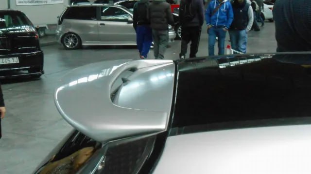 SPOILER TETTO ADATTO PER OPEL CORSA C 3/5 PORTE LOOK GREZZO
