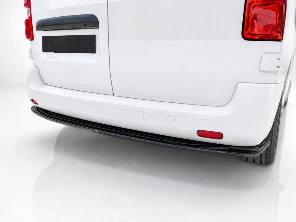👉Splitter posteriore Opel Vivaro C L2/Peugeot Expert L2 MK3 ABS nero lucido👈
