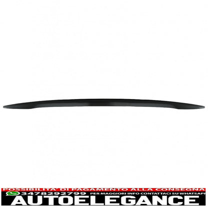 Trunk Spoiler Suitable for BMW X6 F16 (2015-up) Sporty Design Piano Black 