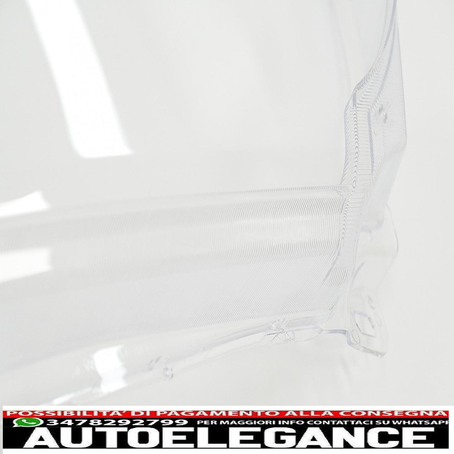 Headlight Lens Glasses Suitable for Land Range Rover Sport L320 Facelift (2009-2013) Clear Glass Optics 