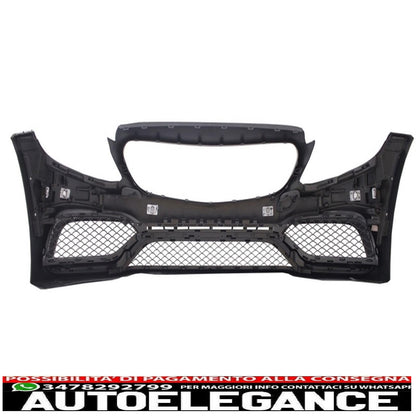 Complete body kit with front grille suitable for mercedes c-class w205 sedan (2014-2018) c63 a-design 