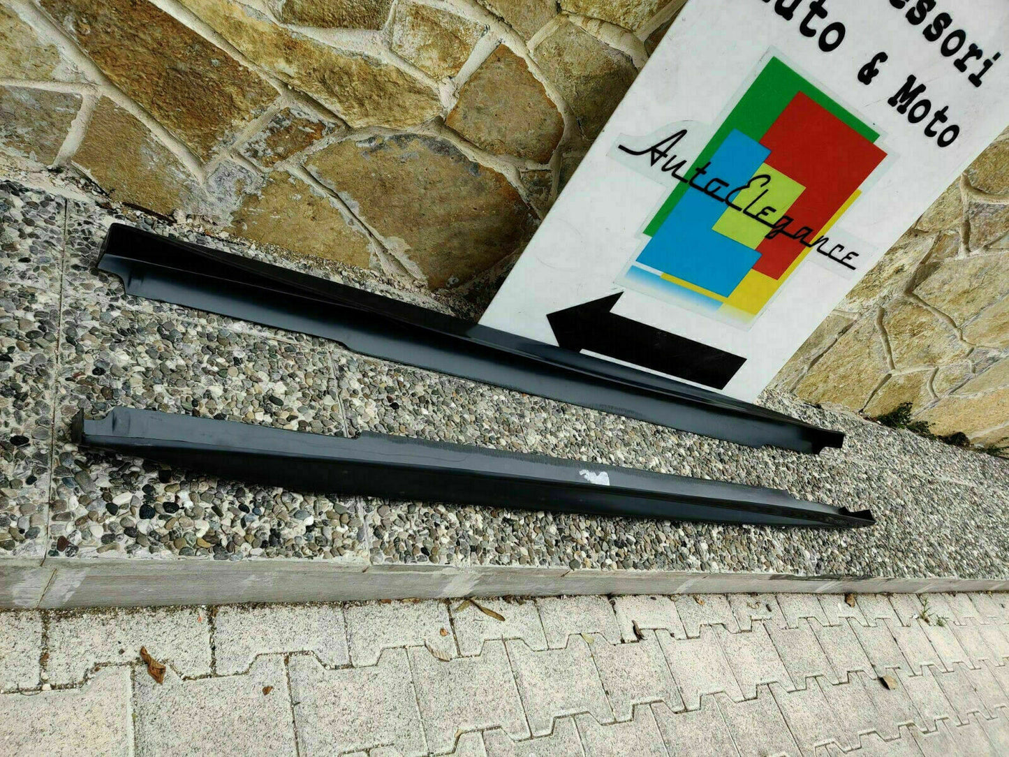 FIAT BRAVO II 2006-2016 SPOILER SIDE SKIRTS ABS - SPORTS DOOR UNDER - 