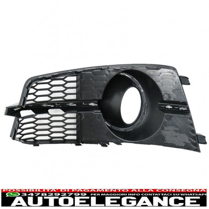 lower grill bumper covers ACC side grills suitable for audi a6 c7 4g s line facelift (2015-2018) chrome edition