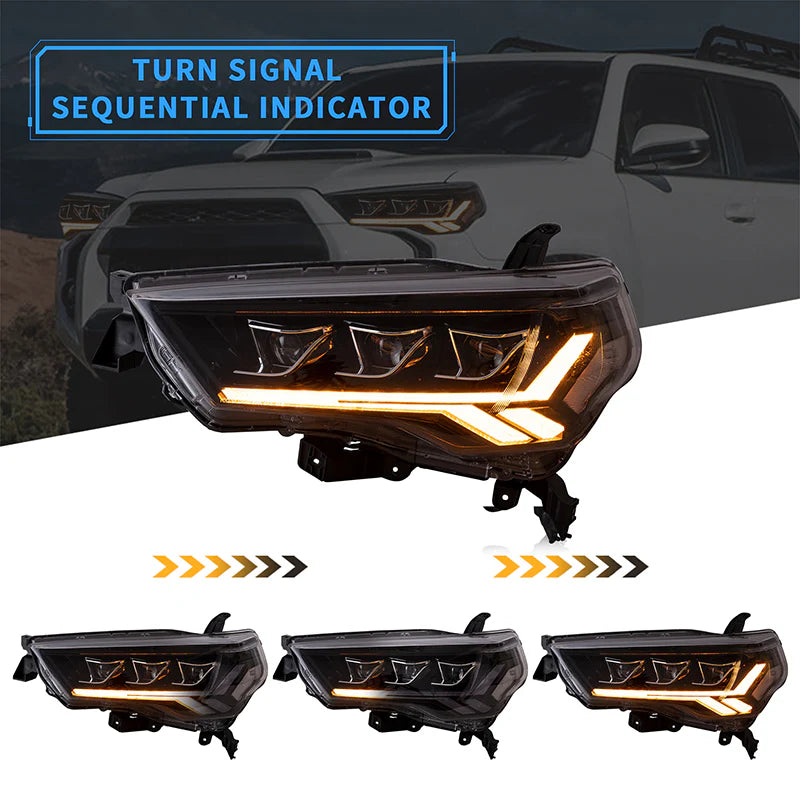 Fari per proiettori LED per Toyota 4Runner 2014-2020 (non per 2021)