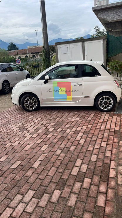 MINIGONNE ADATTE PER FIAT 500 LOOK S SPORT GREZZE LOOK SPORTIVE