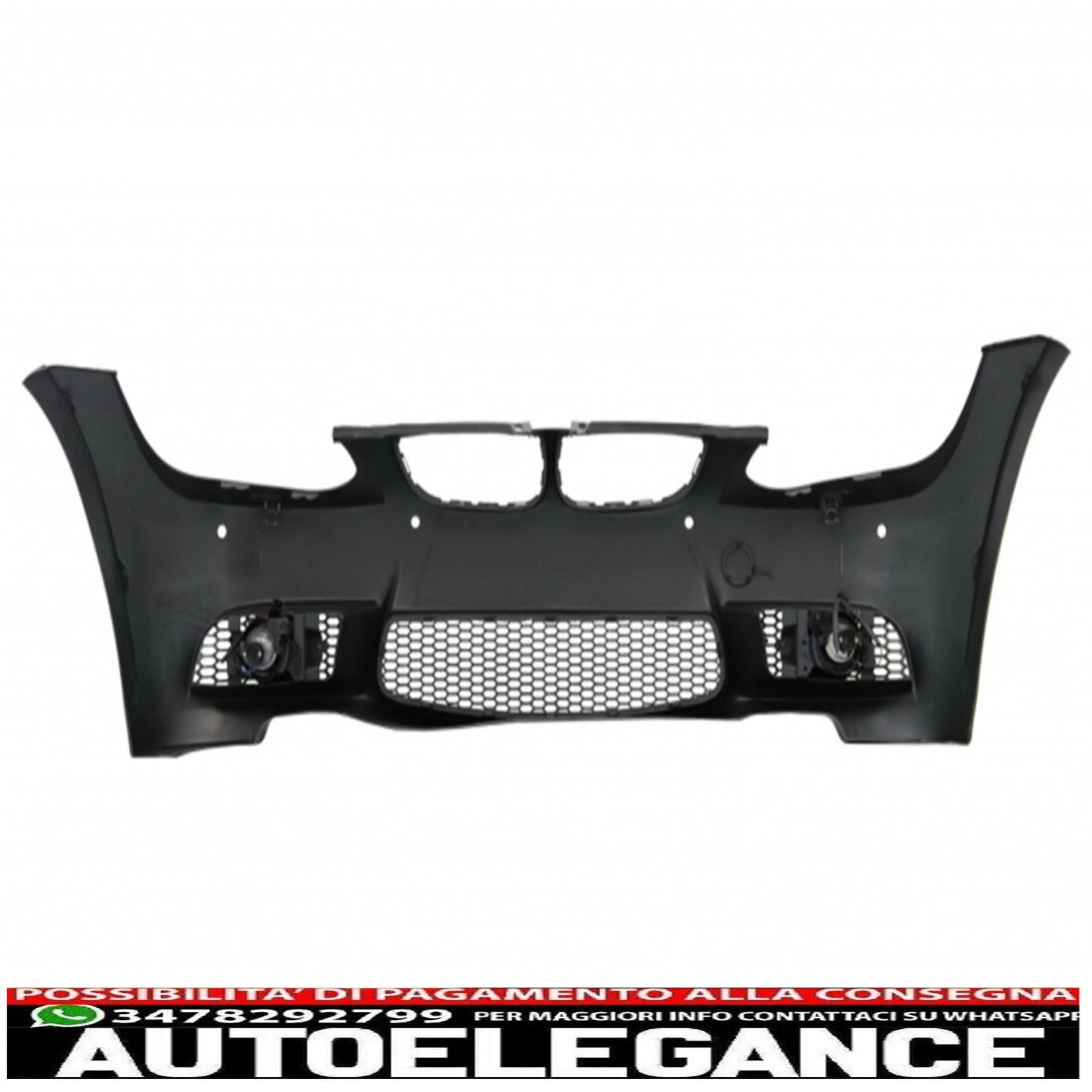 Complete body kit with piano black exhaust tips suitable for bmw 3 series e92 coupe e93 cabrio non-lci (2006-2009) m3 design