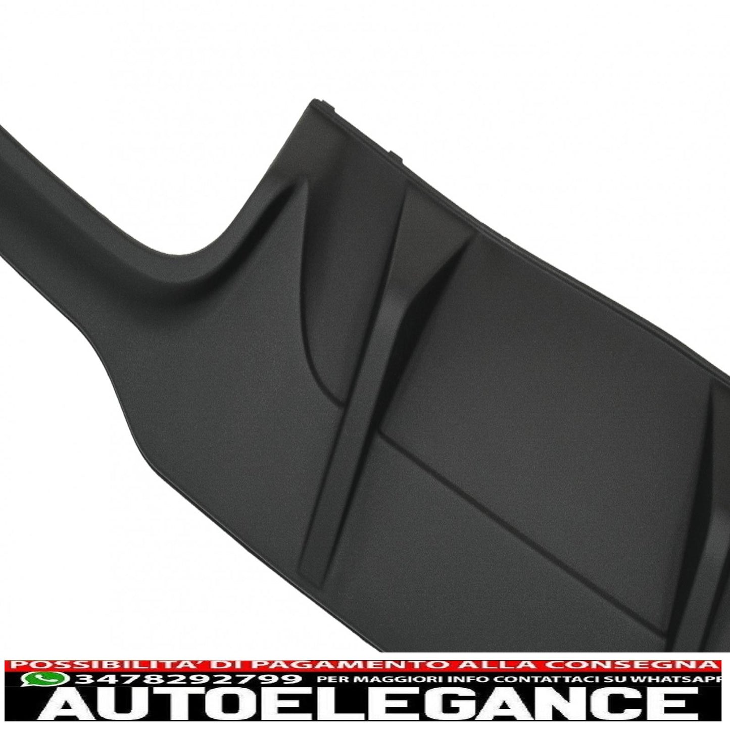 Diffusore d'aria per mantovana paraurti posteriore adatto per mercedes classe c w204 c204 amg sport line (2012-2014) limousine coupé