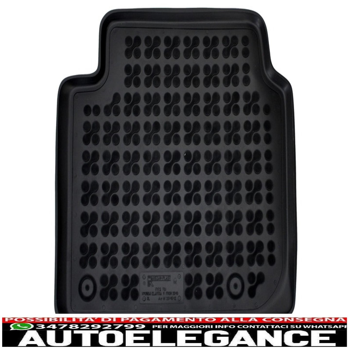 Rubber mats suitable for Hyundai Elantra V &amp; VI (2010-up)