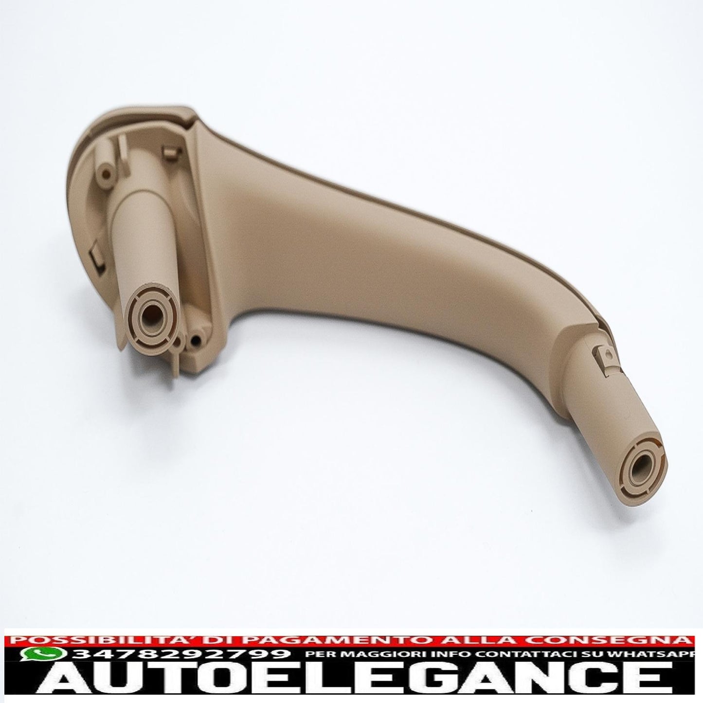 set of front interior door handles suitable for mercedes c class w203 s203 (2000-2007) beige