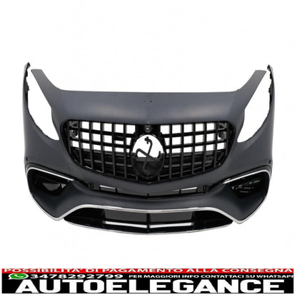 body kit suitable for mercedes s class coupe c217 sport line (2015-2021) s63 design all black 