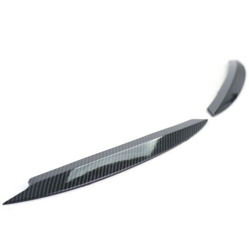Coppia di copri faro malocchio carbon look per VW Golf 7 5G 13-21 AUTOELEGANCERICAMBI