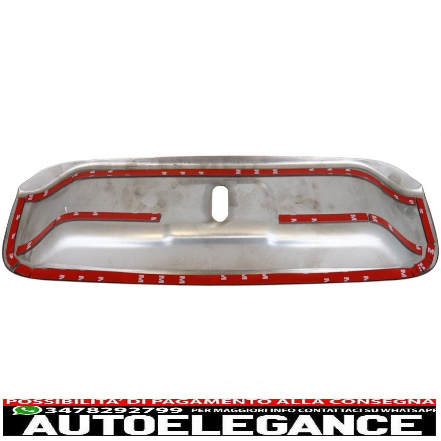 Rear Bumper Protector Sill Plate Internal Step Cover Aluminium Suitable for Mercedes V Class W447 (2014+)