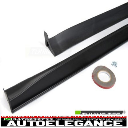 sport style side skirts suitable for tesla 3 17-