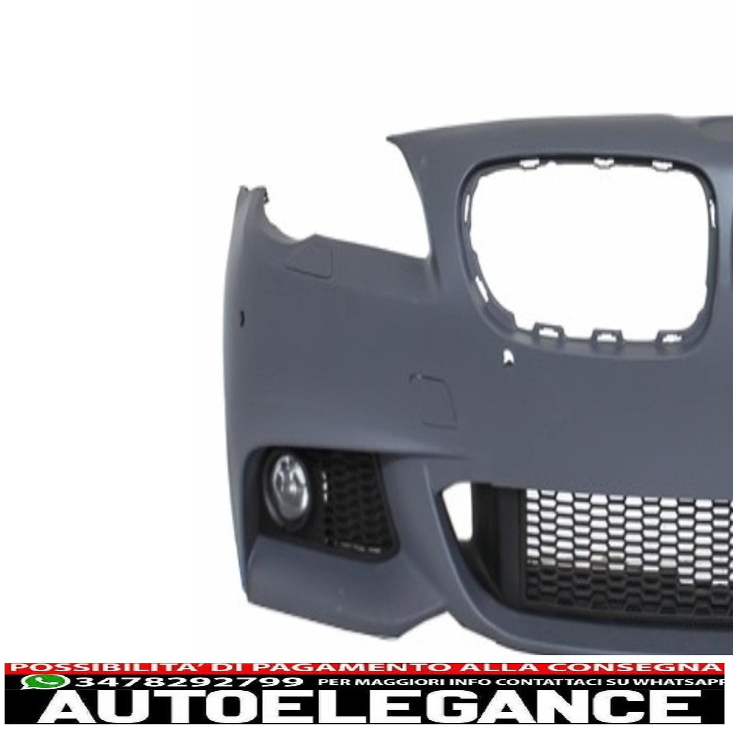 Paraurti anteriore e minigonne laterali adatti per BMW F10 F11 Serie 5 (2011-up) design m-technik