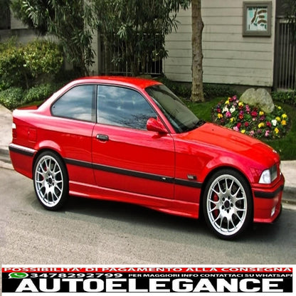 side skirts suitable for bmw 3 series e36 (1992-1998) m3 design 