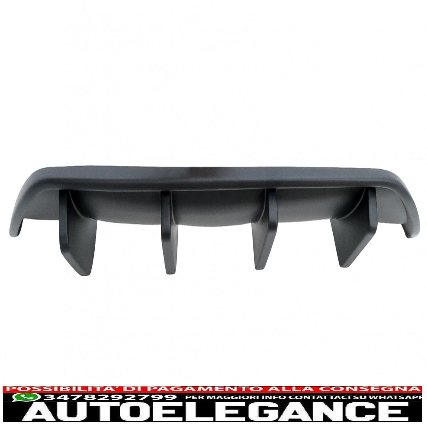 Mantovana diffusore aria posteriore adatta per alfa romeo stelvio 949 (2016-2020) nero