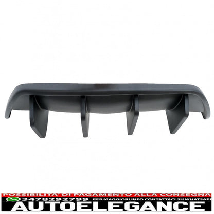 Mantovana diffusore aria posteriore adatta per alfa romeo stelvio 949 (2016-2020) nero