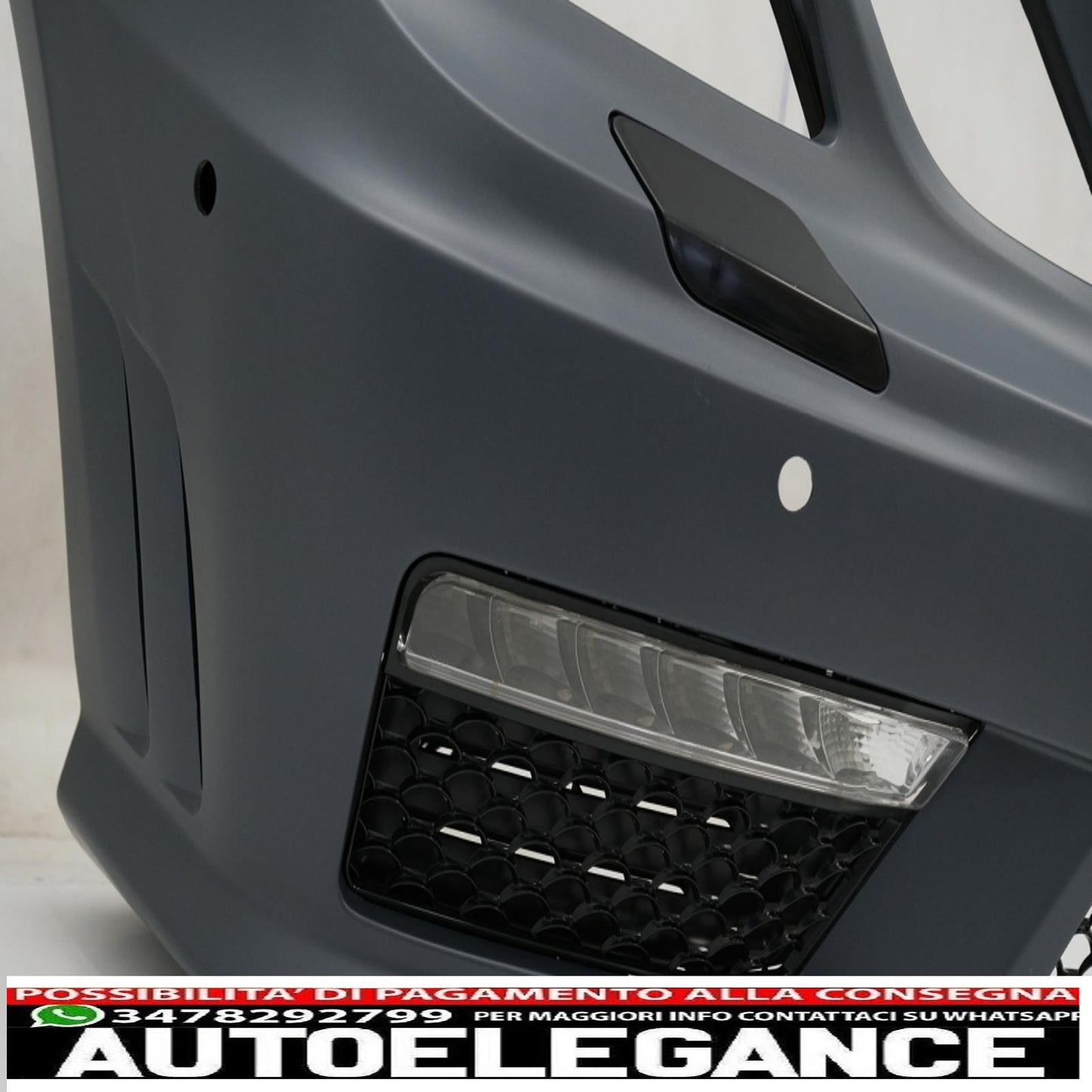 complete body kit suitable for mercedes e class w212 (2009-2013) e63 look with black edition exhaust tips 