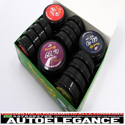 Paradise Fresh Air Slim Gel 90 deodorante per ambienti elimina odori 21 custodie assortite