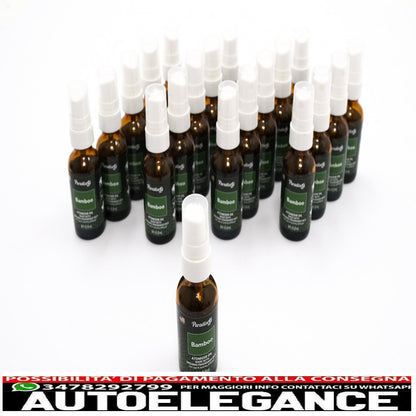 Paradise Air Fresh atomizzatore olio deodorante spray 25 ml bambù 25 unità diffusore di aromi