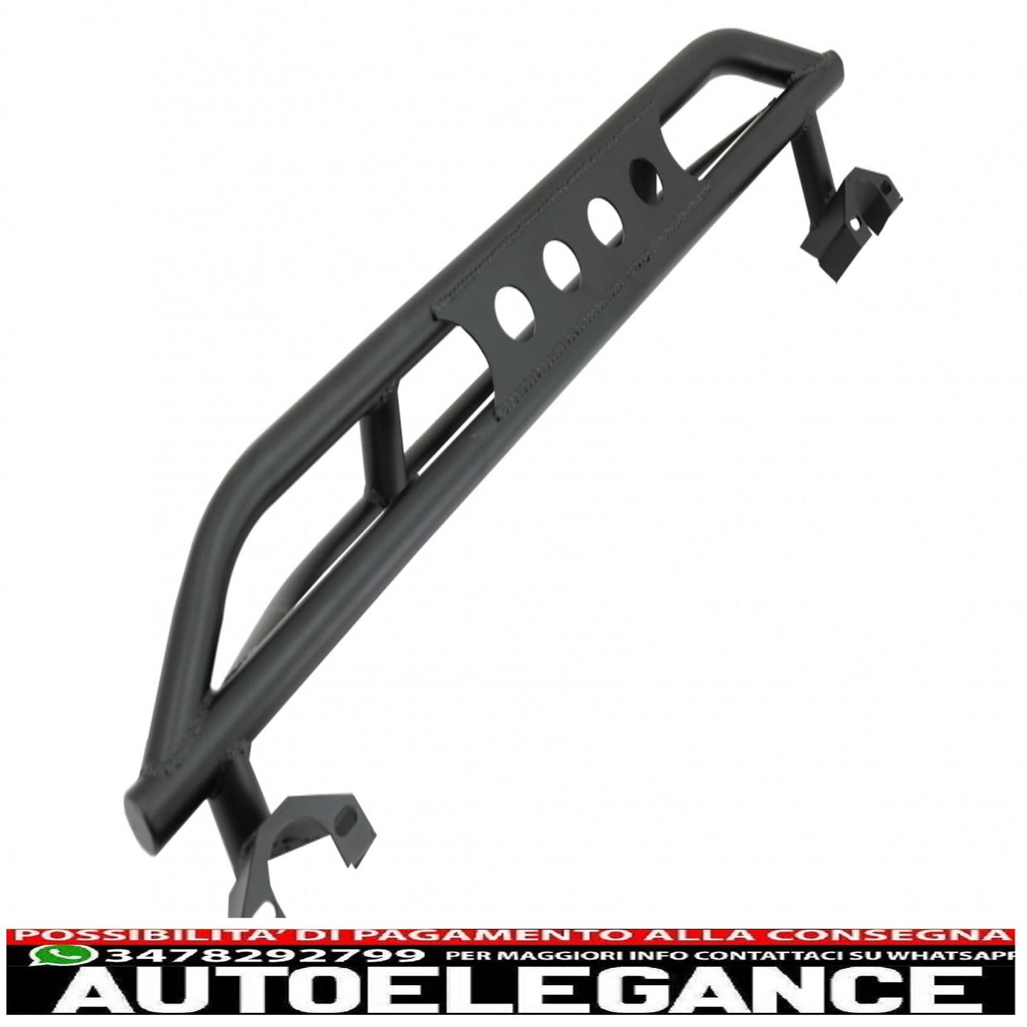 Running Boards Side Steps Nerf Bars Fit For Jeep Wrangler Rubicon JK (2007-2017) 2 Door Iron