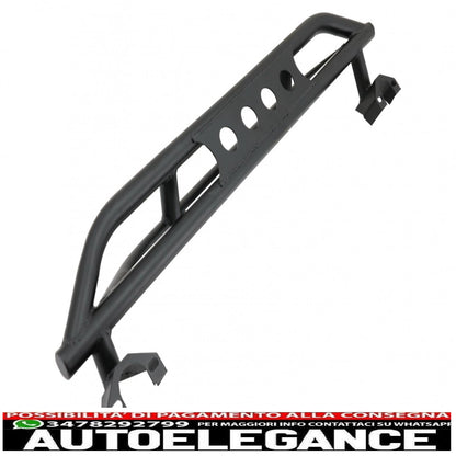 Running Boards Side Steps Nerf Bars Fit For Jeep Wrangler Rubicon JK (2007-2017) 2 Door Iron