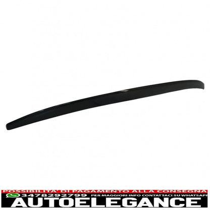 Trunk lid spoiler suitable for audi a7 4g8 s7 rs7 (2011-2017) real carbon 