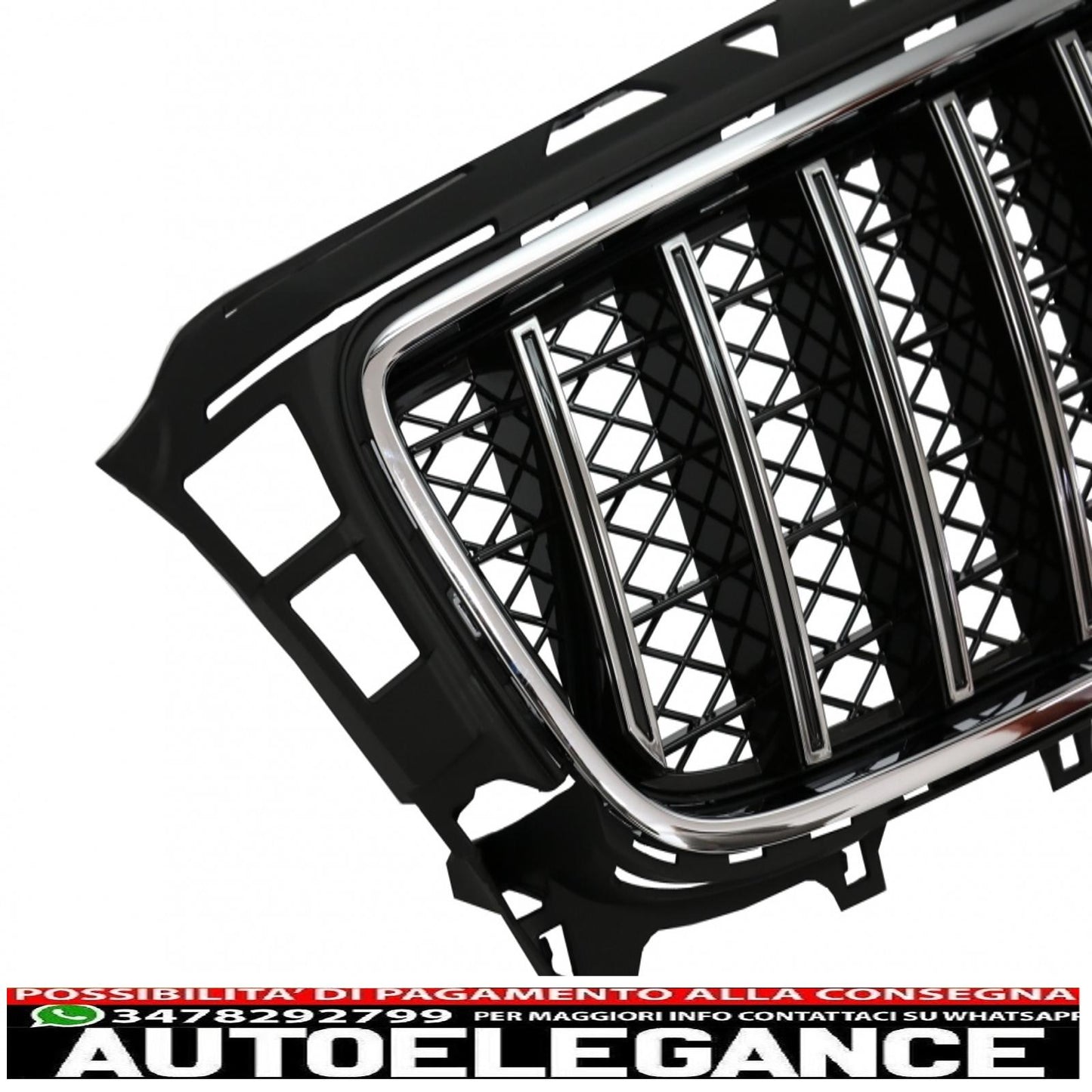 front grille suitable for mercedes cls w218 c118 (2011-2014) x218 shooting Brake (2012-2014) gt-r design panamericana 